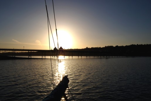 Sunset on the Bangor pier